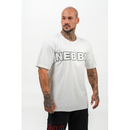 NEBBIA : ФУТБОЛКА LOOSE T-SHIRT LEGACY 711 WHITE