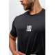 NEBBIA : ФУТБОЛКА SHORT-SLEEVE SPORTS T-SHIRT RESISTANCE 348 BLACK