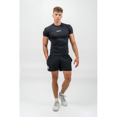 NEBBIA : ФУТБОЛКА WORKOUT COMPRESSION T-SHIRT ENDURANCE 339 BLACK