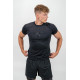 NEBBIA : ФУТБОЛКА WORKOUT COMPRESSION T-SHIRT ENDURANCE 346 BLACK 