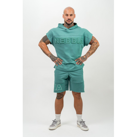 NEBBIA : ШОРТИ GYM SWEATSHORTS STAGE-READY 713 GREEN