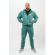 NEBBIA : КОФТА LONG ZIP UP HOODIE BEYOND ORDINARY 707 GREEN 