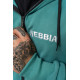 NEBBIA : КОФТА LONG ZIP UP HOODIE BEYOND ORDINARY 707 GREEN 