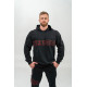 NEBBIA : ХУДИ LONG PULLOVER HOODIE LEGACY 704 BLACK