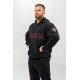 NEBBIA : ХУДІ LONG PULLOVER HOODIE LEGACY 704 BLACK