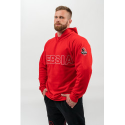 NEBBIA : ХУДИ LONG PULLOVER HOODIE LEGACY 704 RED