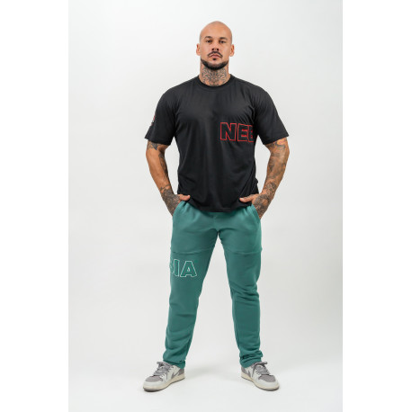 NEBBIA : ШТАНИ GYM SWEATPANTS COMMITMENT 705 GREEN