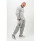 NEBBIA : ШТАНЫ OVERSIZED SWEATPANTS SIGNATURE 702 LIGHT GREY 