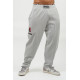 NEBBIA : ШТАНИ OVERSIZED SWEATPANTS SIGNATURE 702 LIGHT GREY