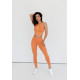 NEBBIA : ЛЕГГИНСЫ HIGH WAISTED SCRUNCH BUTT LEGGINGS ELEVATED 462 "ORANGE "