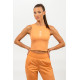 NEBBIA : МАЙКА CROPPED TANK TOP CONFIDENCE 476 "ORANGE"