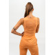 NEBBIA : МАЙКА CROPPED TANK TOP CONFIDENCE 476 "ORANGE"