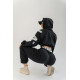 NEBBIA : ХУДІ TRAINING CROPPED HOODIE 619 "BLACK"