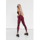 NEBBIA : ЛЕГІНСИ HIGH WAISTED MESH LEGGINGS IMPACT 479 \"RED\"