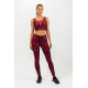 NEBBIA : ЛЕГІНСИ HIGH WAISTED MESH LEGGINGS IMPACT 479 \"RED\"