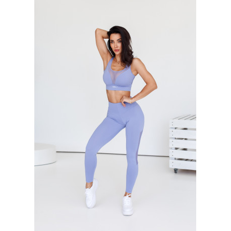 NEBBIA : ЛЕГГІНСИ HIGH WAISTED MESH LEGGINGS PERFORMANCE 480 \"LIGHT PURPLE\"