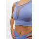 NEBBIA : ТОП MEDIUM-SUPPORT MESH SPORTS BRA PERFORMANCE 477 "LIGHT PURPLE"