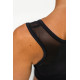 NEBBIA : ТОП MEDIUM-SUPPORT MESH SPORTS BRA PERFORMANCE 477 "BLACK"