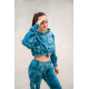 NEBBIA : ХУДІ RE-FRESH WOMEN'S CROP HOODIE 591 "GREEN"