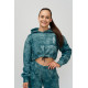 NEBBIA : ХУДИ RE-FRESH WOMEN’S CROP HOODIE 591 "GREEN"