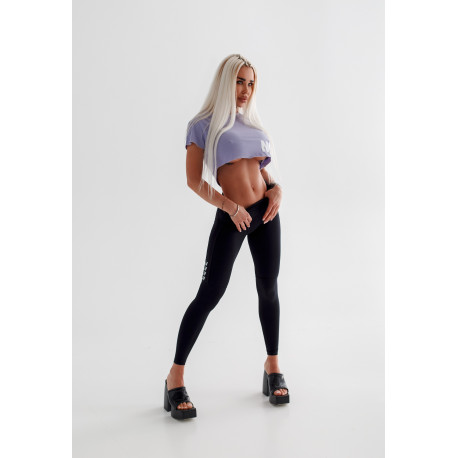 NEBBIA :ТОП OVERSIZED CROP TOP POWERHOUSE 279 "LIGHT PURPLE"