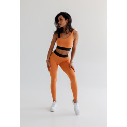 NEBBIA : ЛЕГІНСИ HIGH WAISTED SCRUNCH BUTT LEGGINGS ELITE 465 \"ORANGE\"