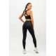 NEBBIA : ЛЕГГИНСЫ HIGH WAISTED SHAPING LEGGINGS AGILE 464 "BLACK"