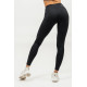 NEBBIA : ЛЕГГИНСЫ HIGH WAISTED SHAPING LEGGINGS AGILE 464 "BLACK"