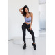 NEBBIA : ЛЕГІНСИ HIGH WAISTED SCRUNCH BUTT LEGGINGS ELEVATED 462 \"BLACK\"