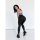 NEBBIA : ЛЕГІНСИ HIGH WAISTED SCRUNCH BUTT LEGGINGS ELEVATED 462 \"BLACK\"