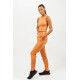 NEBBIA : ШТАНИ SHINY SLIM FIT LEGGINGS PANTS SLEEK 482 \"ORANGE\"