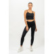 NEBBIA : МАЙКА HIGH-SUPPORT CROP TANK TIMELESS 474 \"BLACK\"