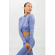 NEBBIA : ТОП CROPPED LONG SLEEVE TOP ELEVATED 468 "LIGHT PURPLE"