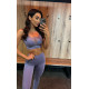 NEBBIA : ЛЕГІНСИ HIGH WAISTED SCRUNCH BUTT LEGGINGS ELEVATED 462 \"LIGHT PURPLE\"