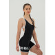 NEBBIA : КОМБИНЕЗОН WORKOUT JUMPSUIT 5'' HAMMIES 603 "BLACK"