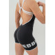 NEBBIA : КОМБИНЕЗОН WORKOUT JUMPSUIT 5'' HAMMIES 603 "BLACK"