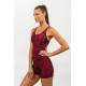 NEBBIA : КОМБІНЕЗОН SHORT WORKOUT JUMPSUIT TREND-SETTER 484 "RED"