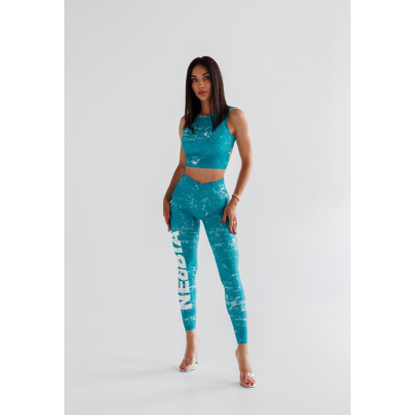 NEBBIA : ЛЕГІНСИ WORKOUT LEGGINGS ROUGH GIRL 616 "GREEN"