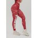 NEBBIA : ЛЕГГИНСЫ WORKOUT LEGGINGS ROUGH GIRL 616 "RED"