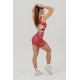 NEBBIA : ШОРТИ HIGH WAISTED LEGGINGS SHORTS 5'' HAMMIES 615 "RED"