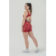 NEBBIA : ШОРТИ HIGH WAISTED LEGGINGS SHORTS 5'' HAMMIES 615 "RED"