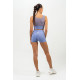 NEBBIA : ШОРТИ HIGH WAISTED LEGGINGS SHORTS AGILE 475 \"LIGHT PURPLE\"