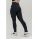 NEBBIA : ЛЕГГИНСЫ HIGH WAISTED GYM LEGGINGS GLUTE CHECK 613 "BLACK"