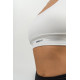 NEBBIA : ТОП MEDIUM-SUPPORT RACERBACK SPORTS BRA AGILE 471 "WHITE"