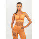 NEBBIA : ТОП MEDIUM-SUPPORT MESH SPORTS BRA PERFORMANCE 477 "ORANGE"