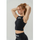 NEBBIA : ВЕЛОСИПЕДКИ HIGH WAISTED BIKER SHORTS 10'' GYM THERAPY 628 "BLACK"