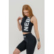 NEBBIA : ВЕЛОСИПЕДКИ HIGH WAISTED BIKER SHORTS 10'' GYM THERAPY 628 "BLACK"