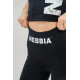 NEBBIA : ВЕЛОСИПЕДКИ HIGH WAISTED BIKER SHORTS 10'' GYM THERAPY 628 "BLACK"