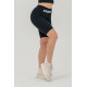 NEBBIA : ВЕЛОСИПЕДКИ HIGH WAISTED BIKER SHORTS 10'' GYM THERAPY 628 "BLACK"