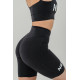 NEBBIA : ВЕЛОСИПІДКИ HIGH WAISTED LEGGINGS SHORTS 9'' SNATCHED 614 "BLACK"